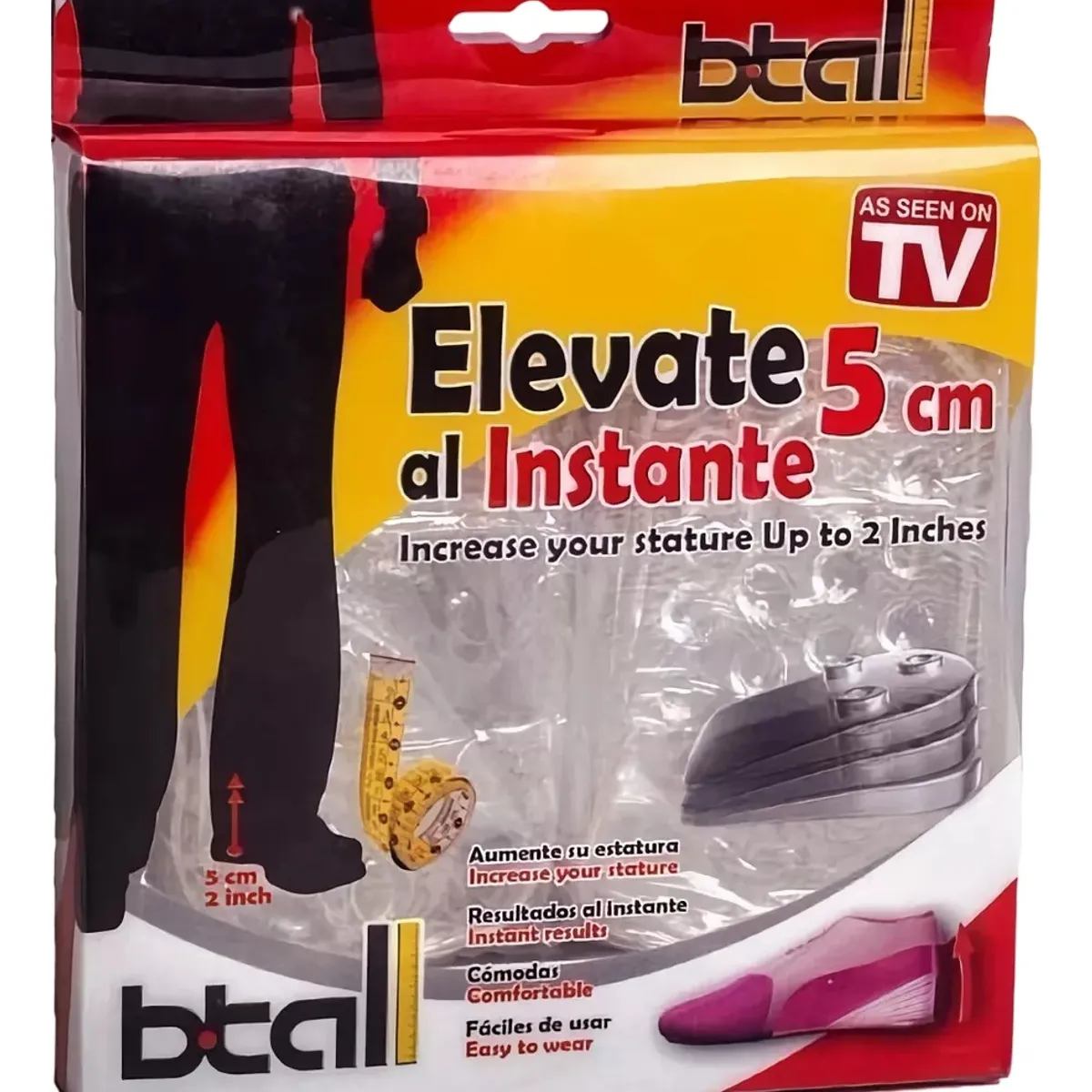 GENERICO - Plantilla Zapatos Crecimiento Elevación 5cm Mas De Altura