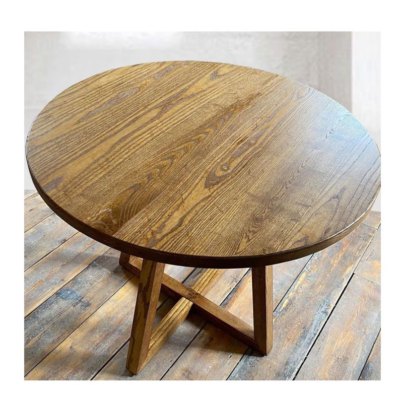 22 GRADOS DECORACION - Mesa comedor Absolut Diámetro 140cm Roble