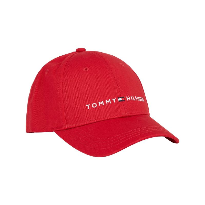 TOMMY HILFIGER - Gorra roja essential moteada Para Niño Tommy Hilfiger
