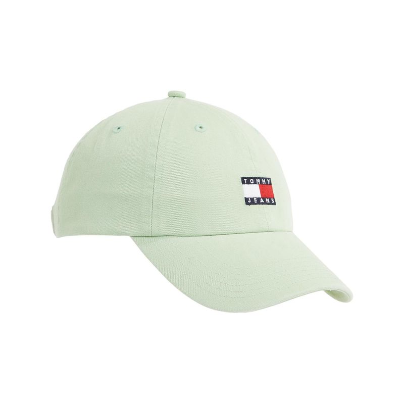 TOMMY HILFIGER - Gorra verde Heritage con logo Tommy Hilfiger