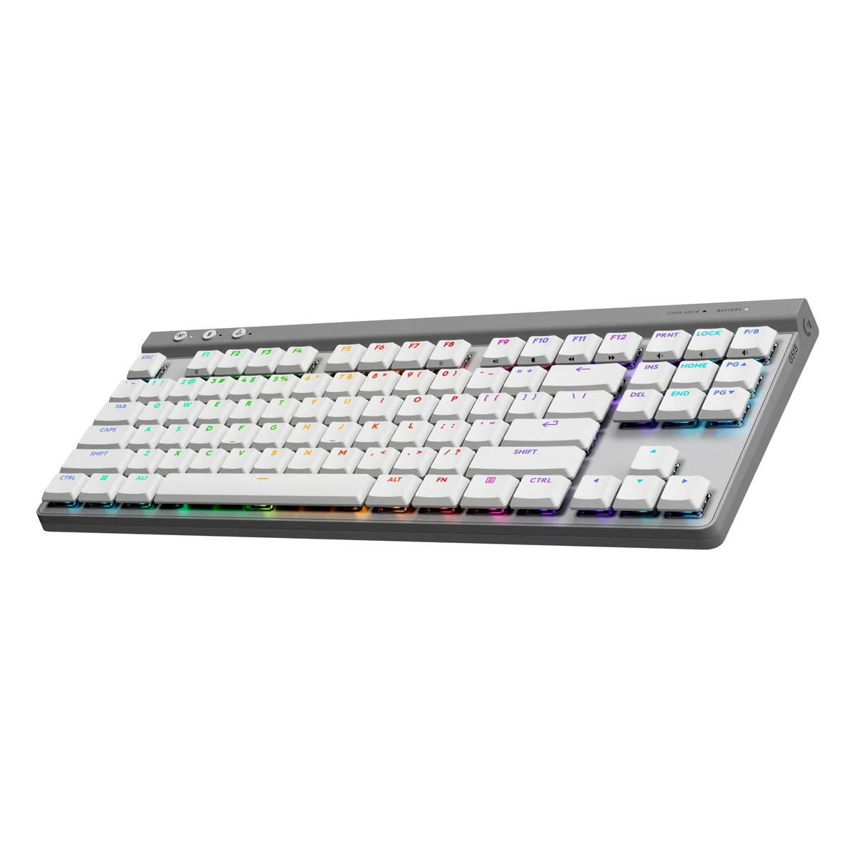 LOGITECH - Teclado Gamer Inalámbrico Logitech G515 Lightspeed TKL Wht