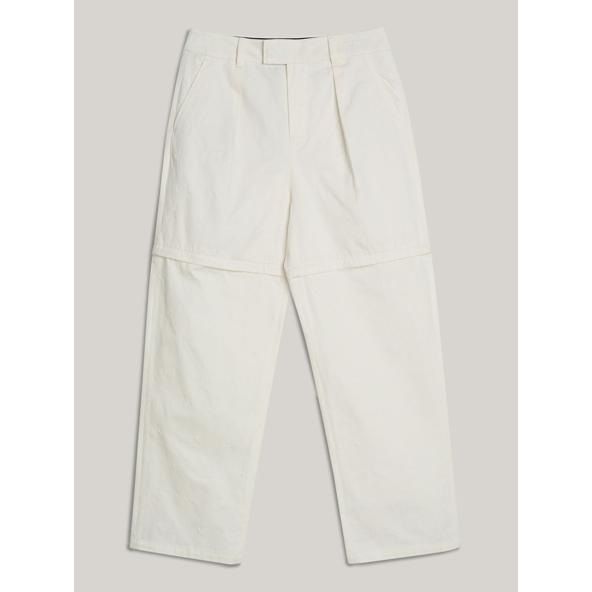 TOMMY HILFIGER - Pantalón blanco chino Tommy x Mercedes F1 x CR Tommy Hilfiger