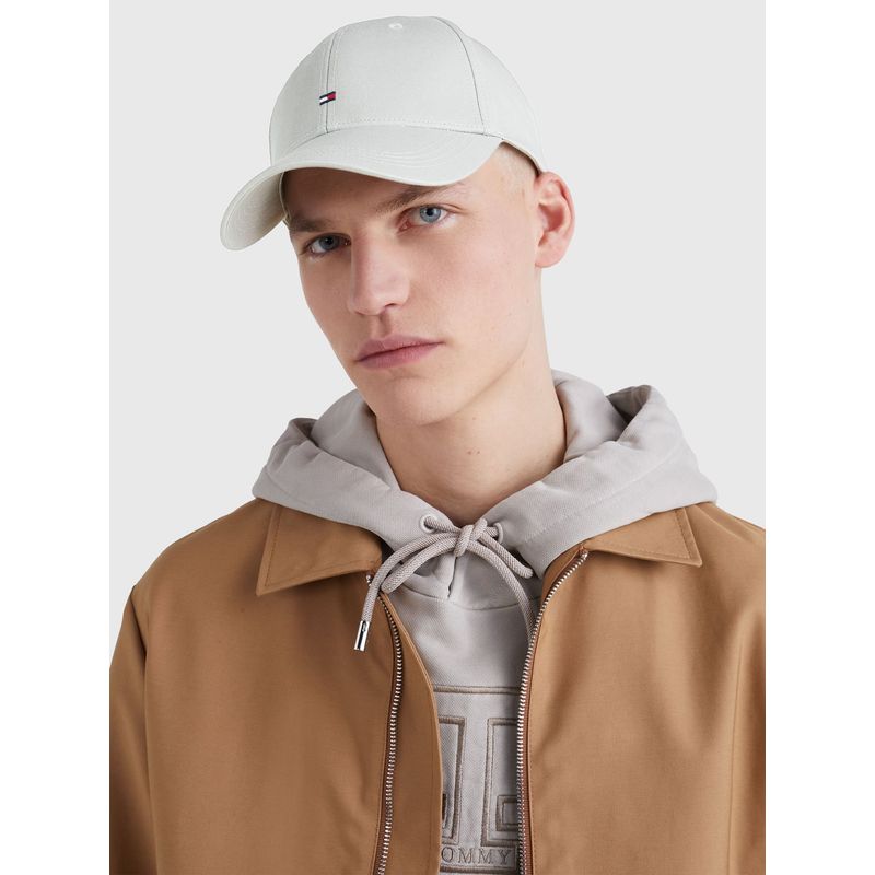 TOMMY HILFIGER - Gorra gris  classic de algodón. Tommy Hilfiger