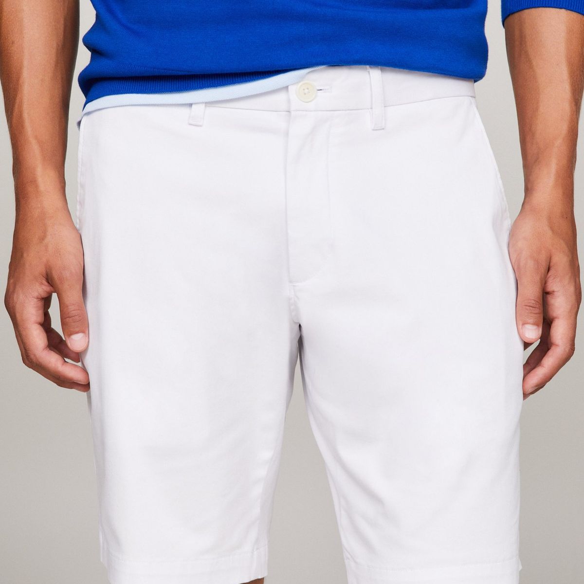 TOMMY HILFIGER - Bermuda blanca chino Brooklyn colección 1985 Tommy Hilfiger