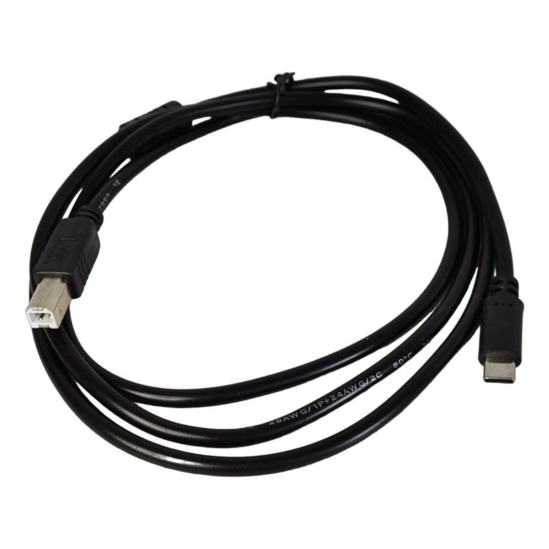 GENERICO - Cable Alimentación Ordenador Impresora Usb Tipo C A Usb Bm