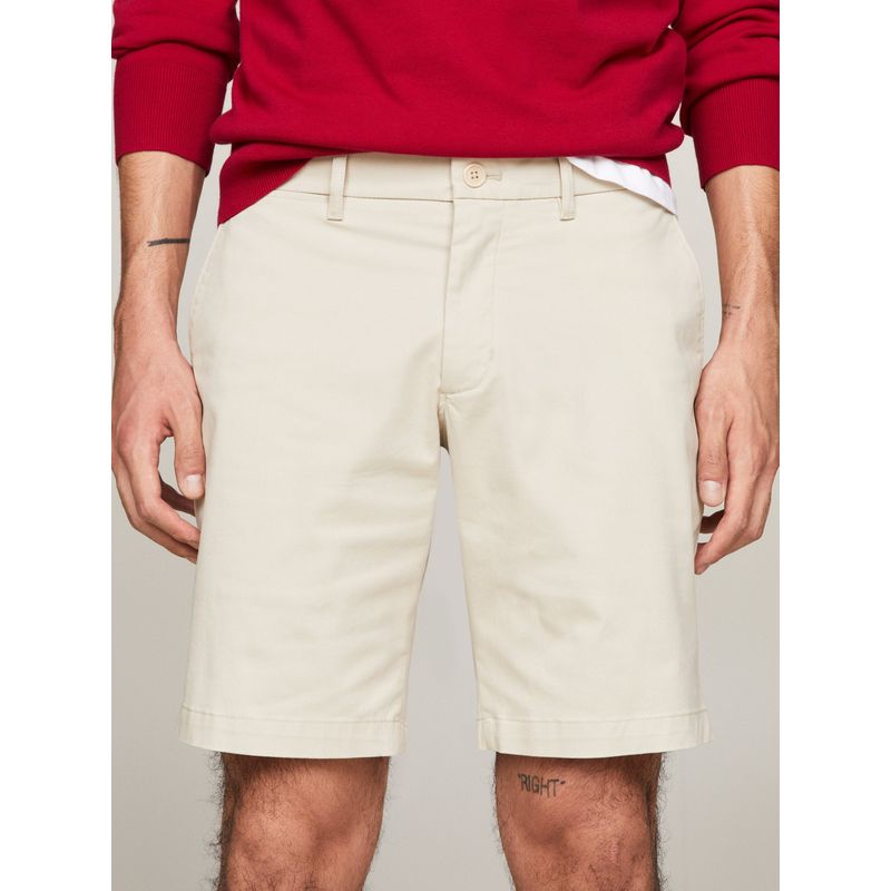 TOMMY HILFIGER - Bermuda Beige chino Brooklyn colección 1985 Tommy Hilfiger