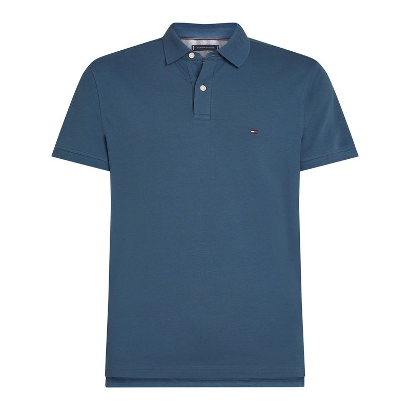 TOMMY HILFIGER - Polo azul 1985 de corte regular Tommy Hilfiger