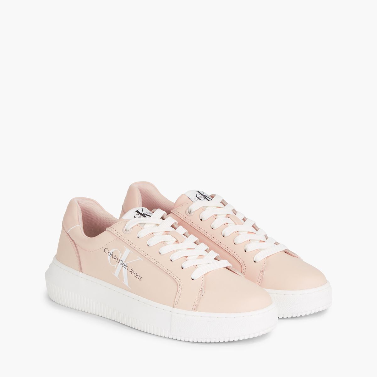 CALVIN KLEIN - Tenis rosado rosado chunky cupsole laceup Calvin Klein