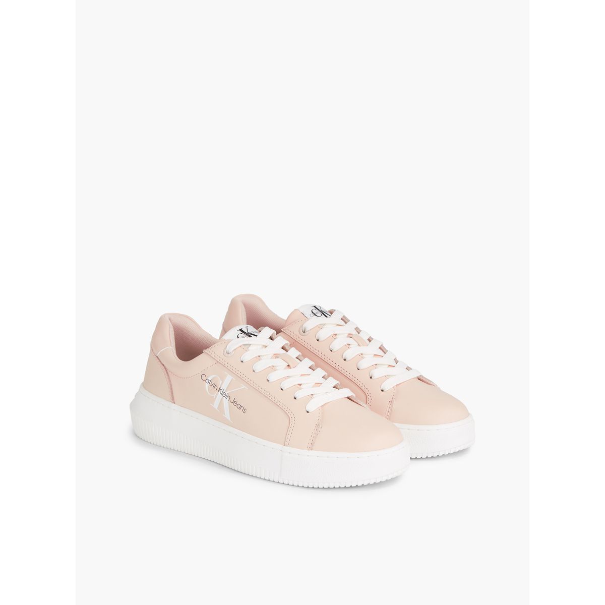 CALVIN KLEIN - Tenis rosado rosado chunky cupsole laceup Calvin Klein