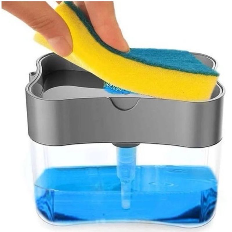 ONE PIXEL - Dispensador De Jabon Liquido Lavaplatos Transparente Cocina