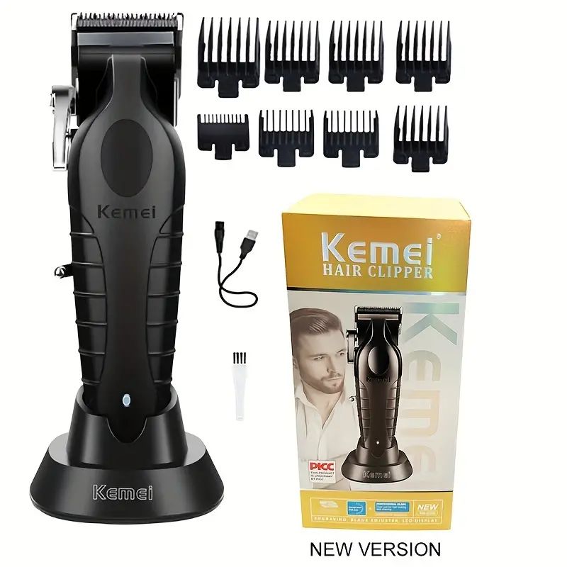 KEMEI - Maquina Peluquera Cortadora Cabello Kemei Km-2296
