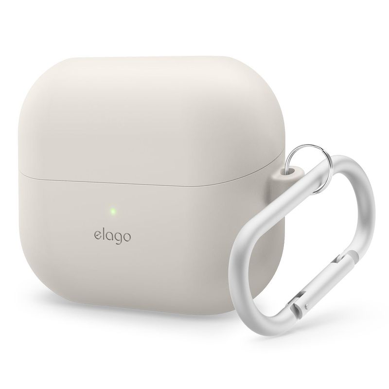 ELAGO - ELAGO Estuche Compatible Galaxy Buds 3 / Buds 3 Pro Con Arnés Stone