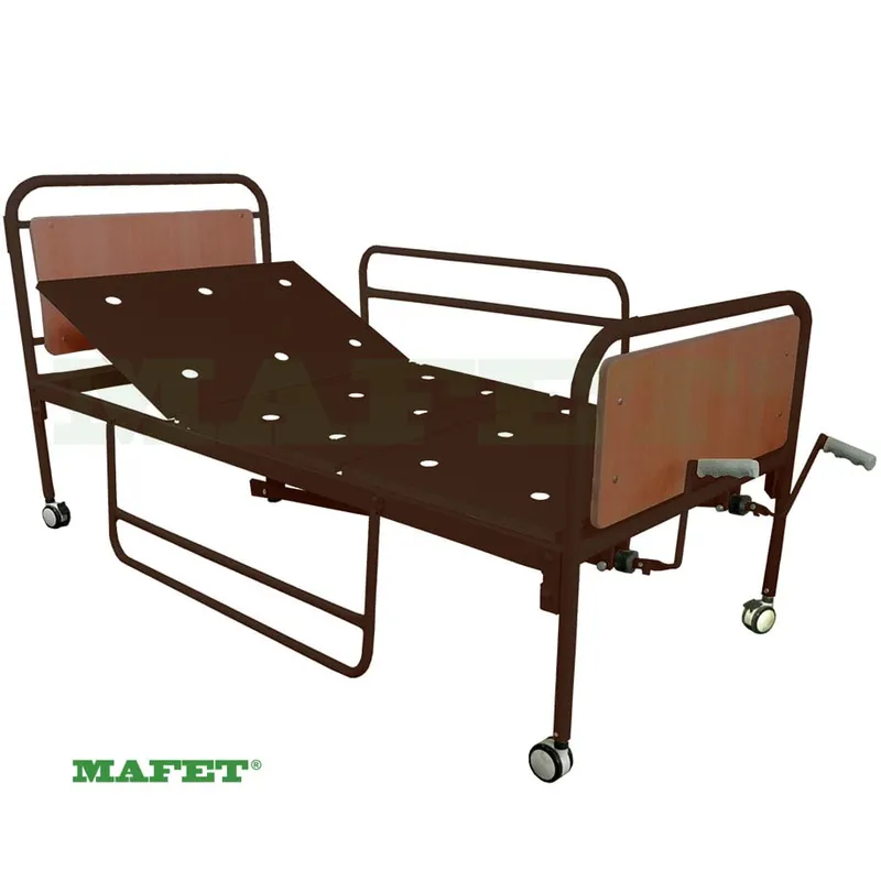 GENERICO - CAMA HOSPITALARIA MANUAL 2 MOVIMIENTOS BASIC DE LUJO MARCA MAFET