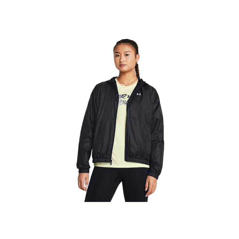 UNDER ARMOUR - Chaqueta UA SPORT WINDBREAKER JKT Mujer 1382698-001-N11 UNDER ARMOUR.