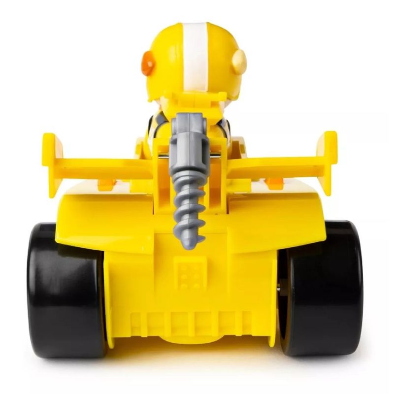 SPIN MASTER - Paw Patrol Vehículo Deluxe Rubble Patrulla Canina Sonidos