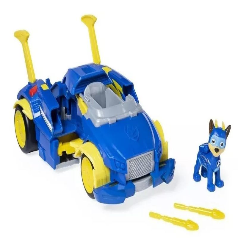 SPIN MASTER - Paw Patrol Mighty Pups Vehículo Potencia Chase