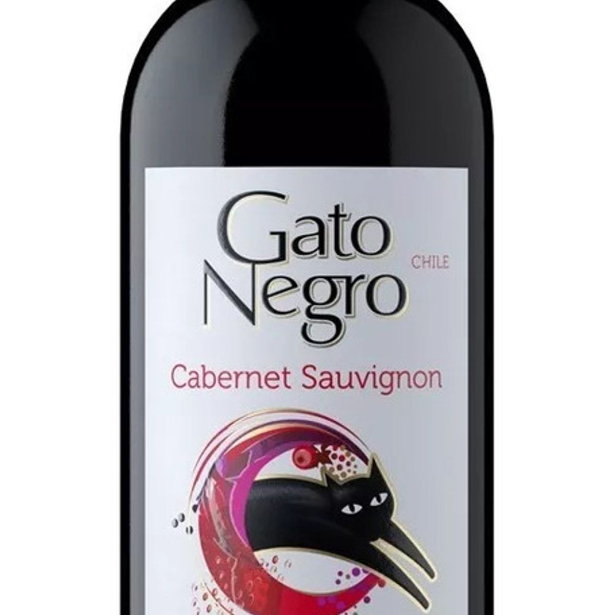 NACIONAL - Vino Chileno Gato Negro Cabernert Sauvignon 750ml