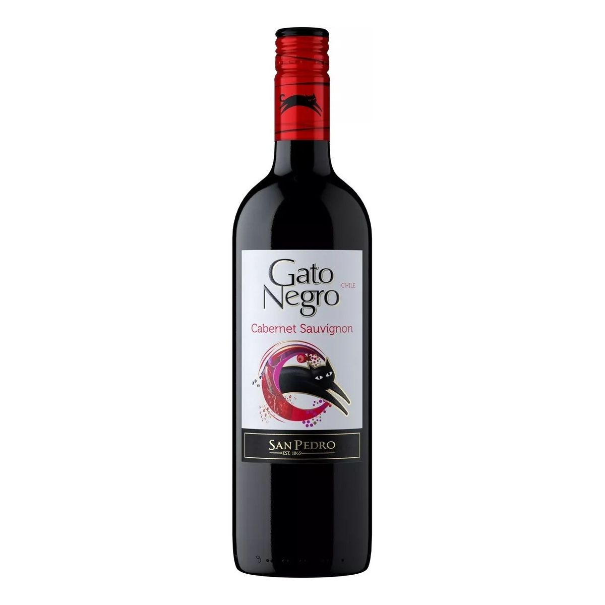 NACIONAL - Vino Chileno Gato Negro Cabernert Sauvignon 750ml