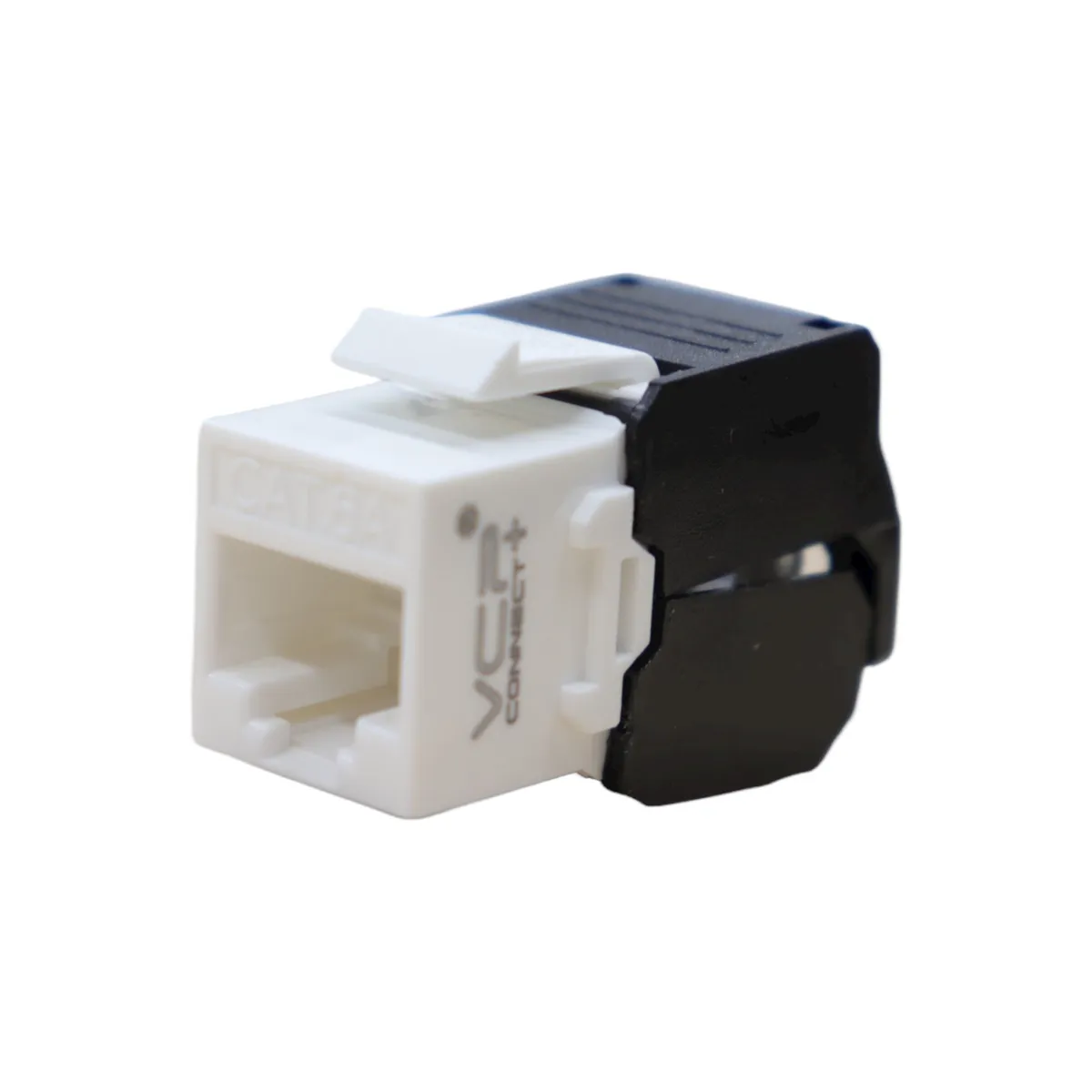 VCP - JACK RJ45 Cat 6A UTP blanco ponchado sin herramienta