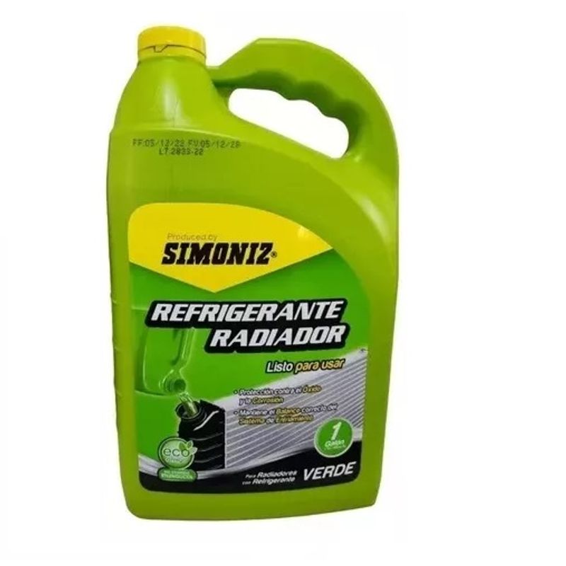 SIMONIZ - Galon Refrigerante Simoniz Radiador Verde - Omi