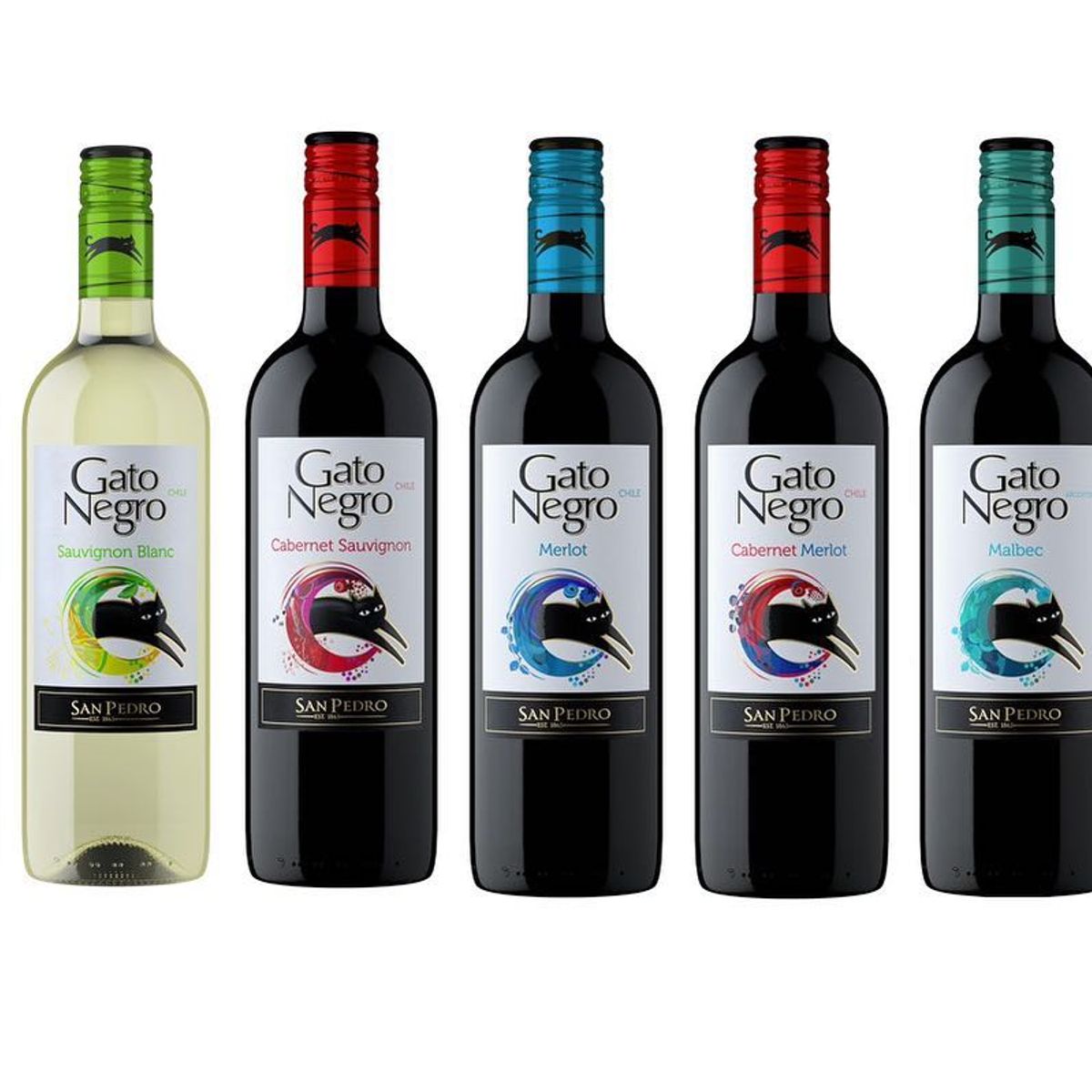 NACIONAL - Vino Chileno Gato Negro Sauvignon Blanc 750ml
