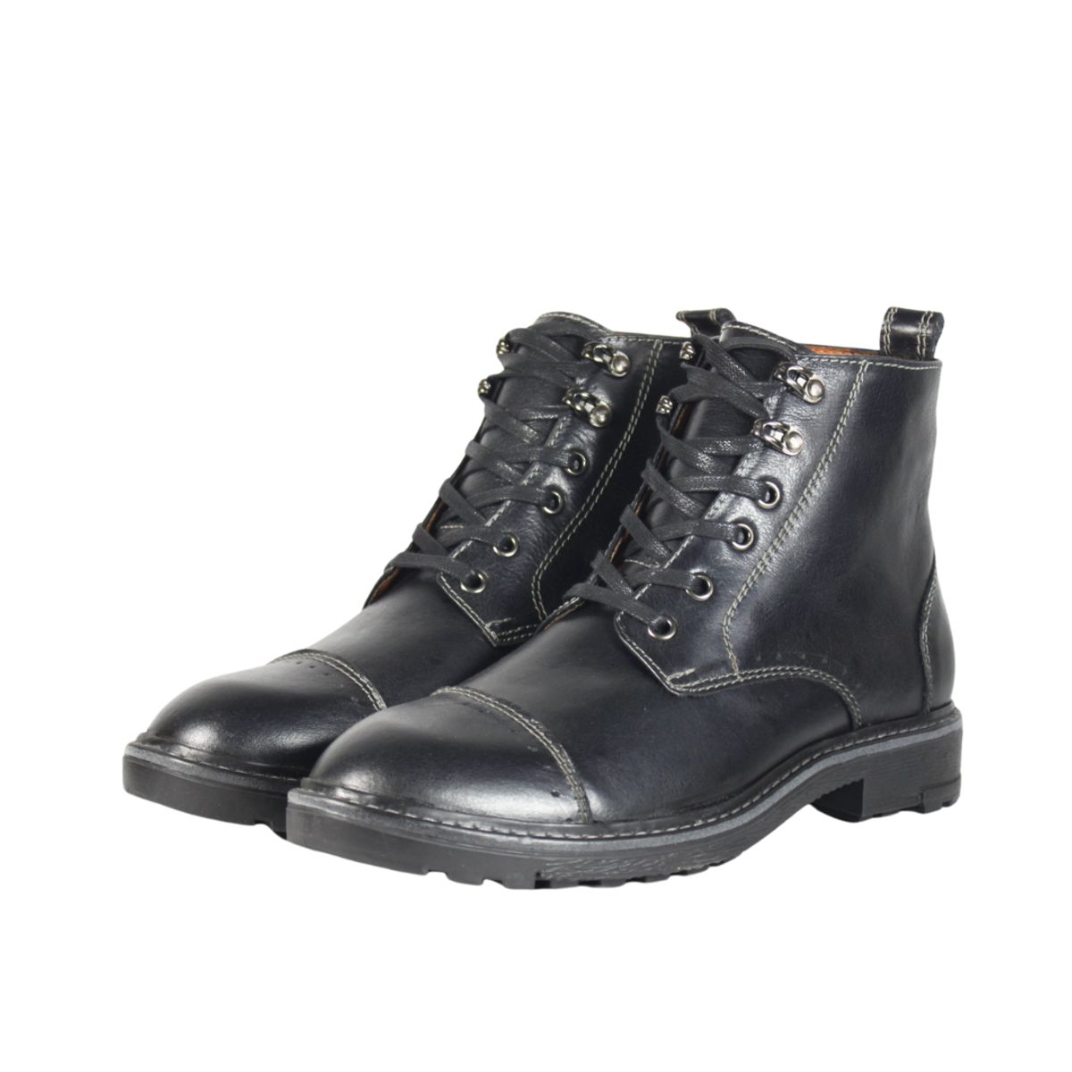 OCAI - Botas Cuero Hombre Negro OCAi H0707