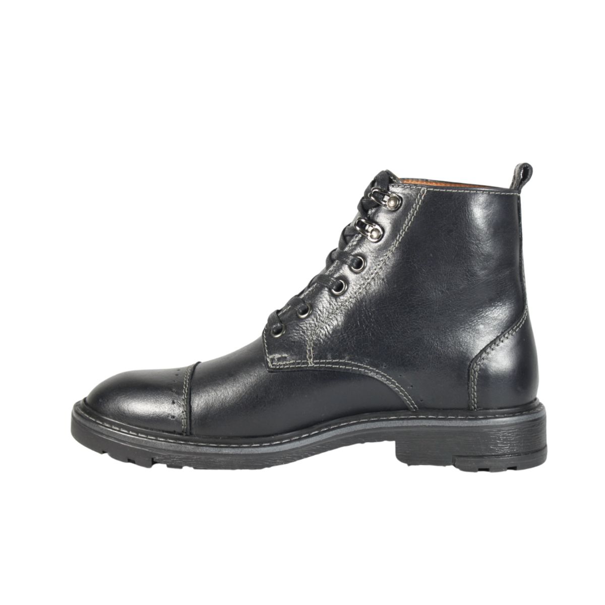 OCAI - Botas Cuero Hombre Negro OCAi H0707