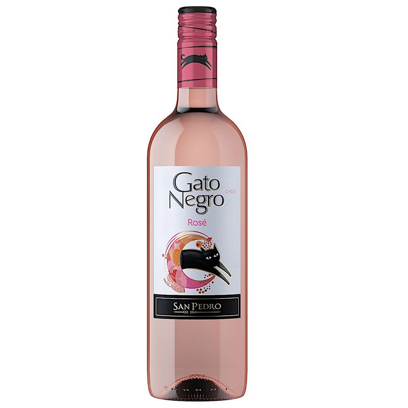 NACIONAL - Vino Chileno Gato Negro Rose 750ml