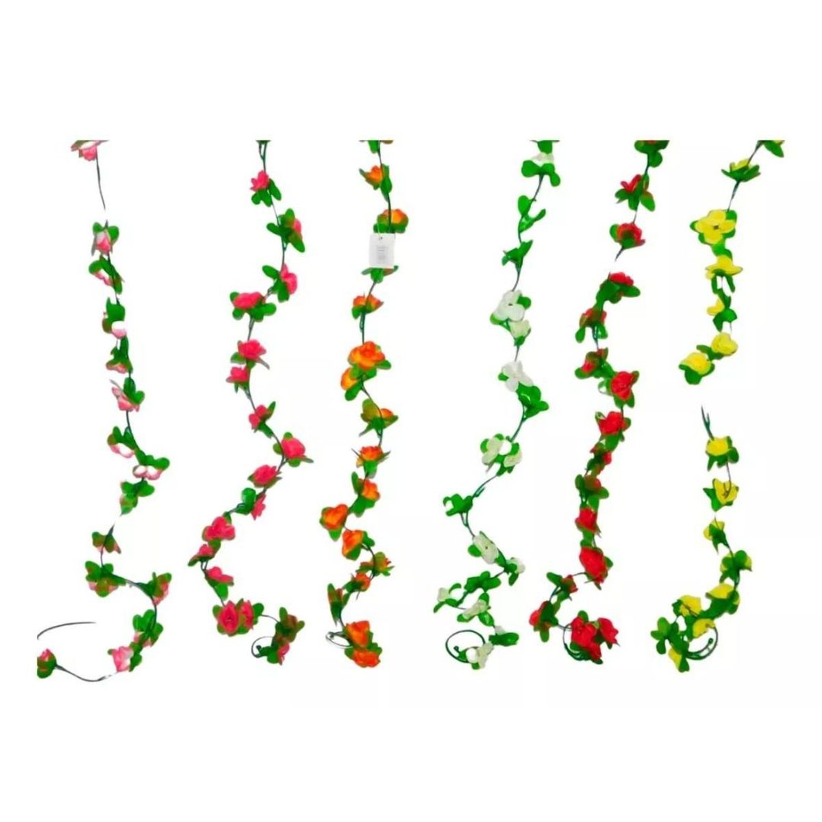 MAZUGI - Flores Enredadera 1 Paquete 210cm Hoja Mata Rosas