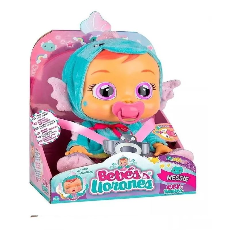 CRY BABIES - Muñeca Bebes Llorones Cry Babies Nessie
