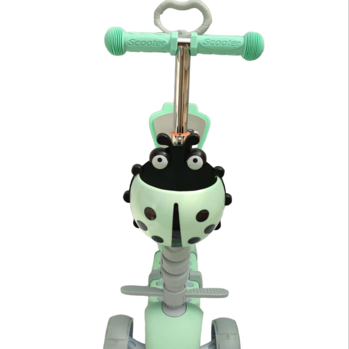 GENERICO - Monopatin Scooter 5 En 1 Con Luces y Descansa Pies