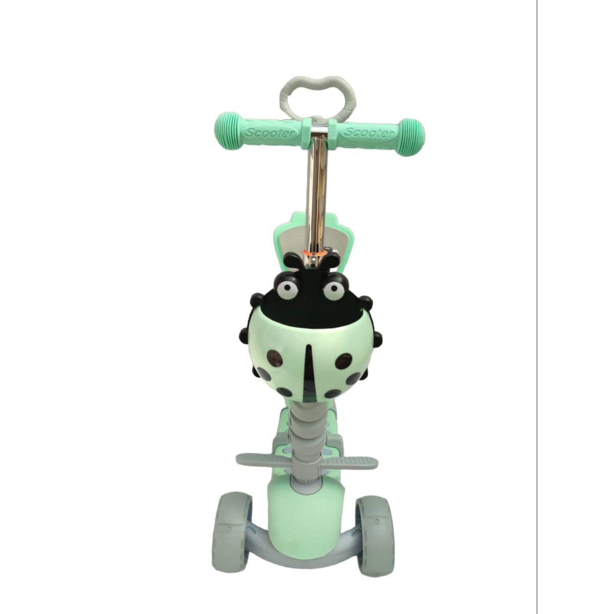 GENERICO - Monopatin Scooter 5 En 1 Con Luces y Descansa Pies