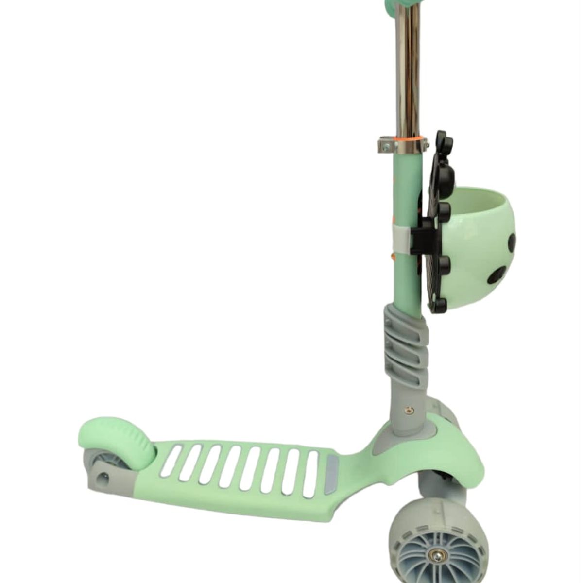 GENERICO - Monopatin Scooter 5 En 1 Con Luces y Descansa Pies