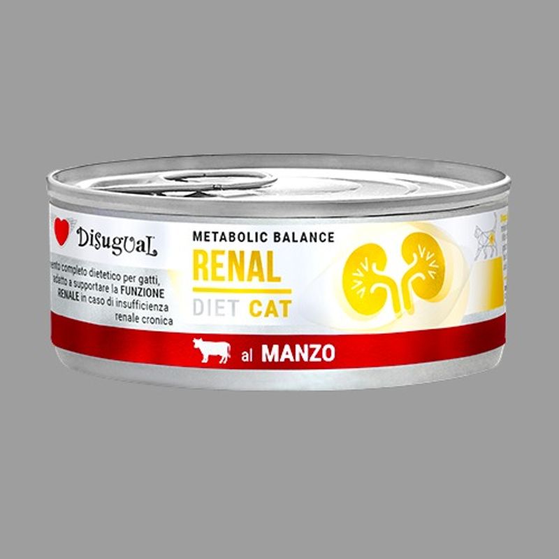 GENERICO - Disugual Alimento Dietético Paté Carne Gatos Renal 85gr