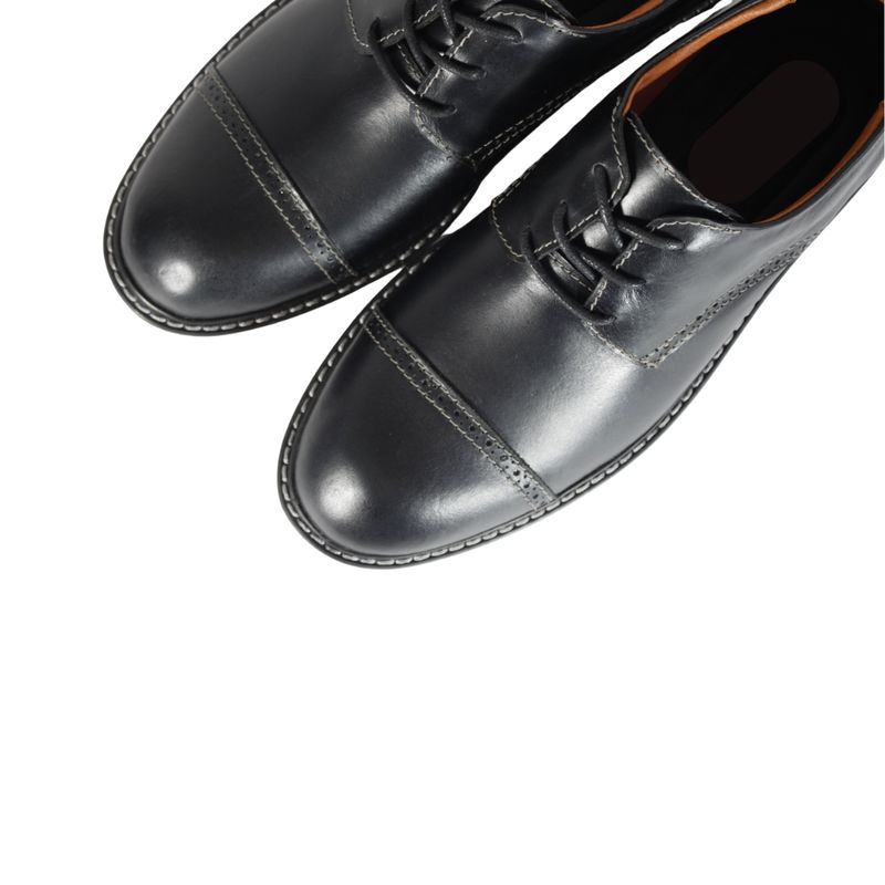 GENERICO - Zapatos Cuero Hombre Negro OCAi H0708