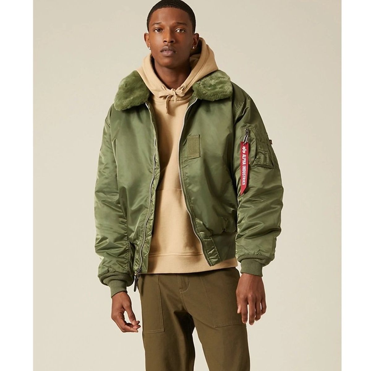 ALPHA INDUSTRIES - Chaqueta Alpha Industries de Piloto B-15 Bomber Jacket