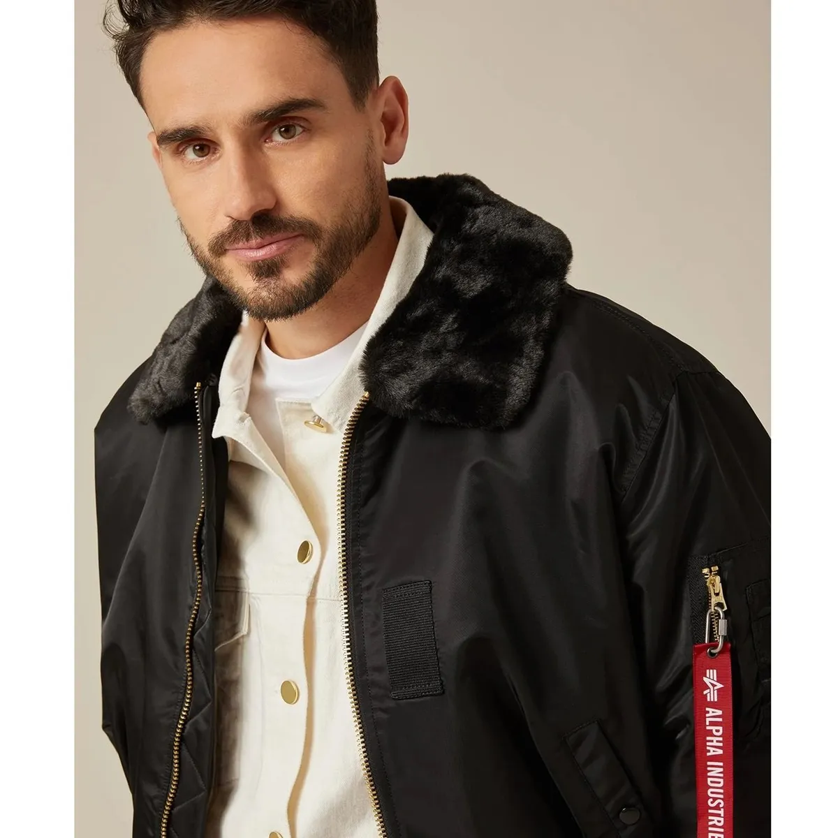 ALPHA INDUSTRIES - Chaqueta Alpha Industries de Piloto B-15 Bomber Jacket