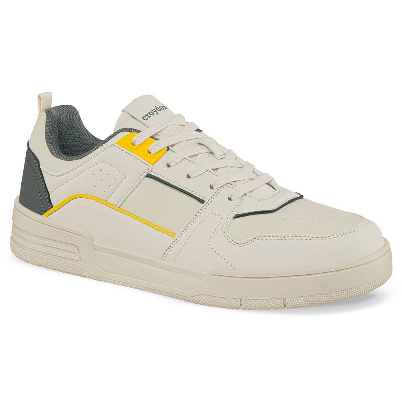 CROYDON - Tenis Urbanos Agox Beige para Hombre Croydon