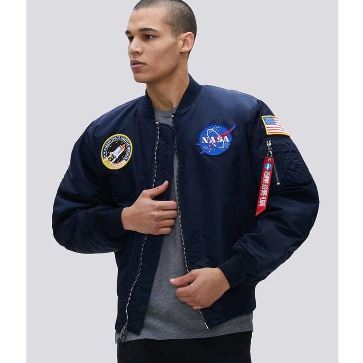 ALPHA INDUSTRIES - Chaqueta Alpha Industries de Piloto Nasa Ma-1 Bomber Jacket