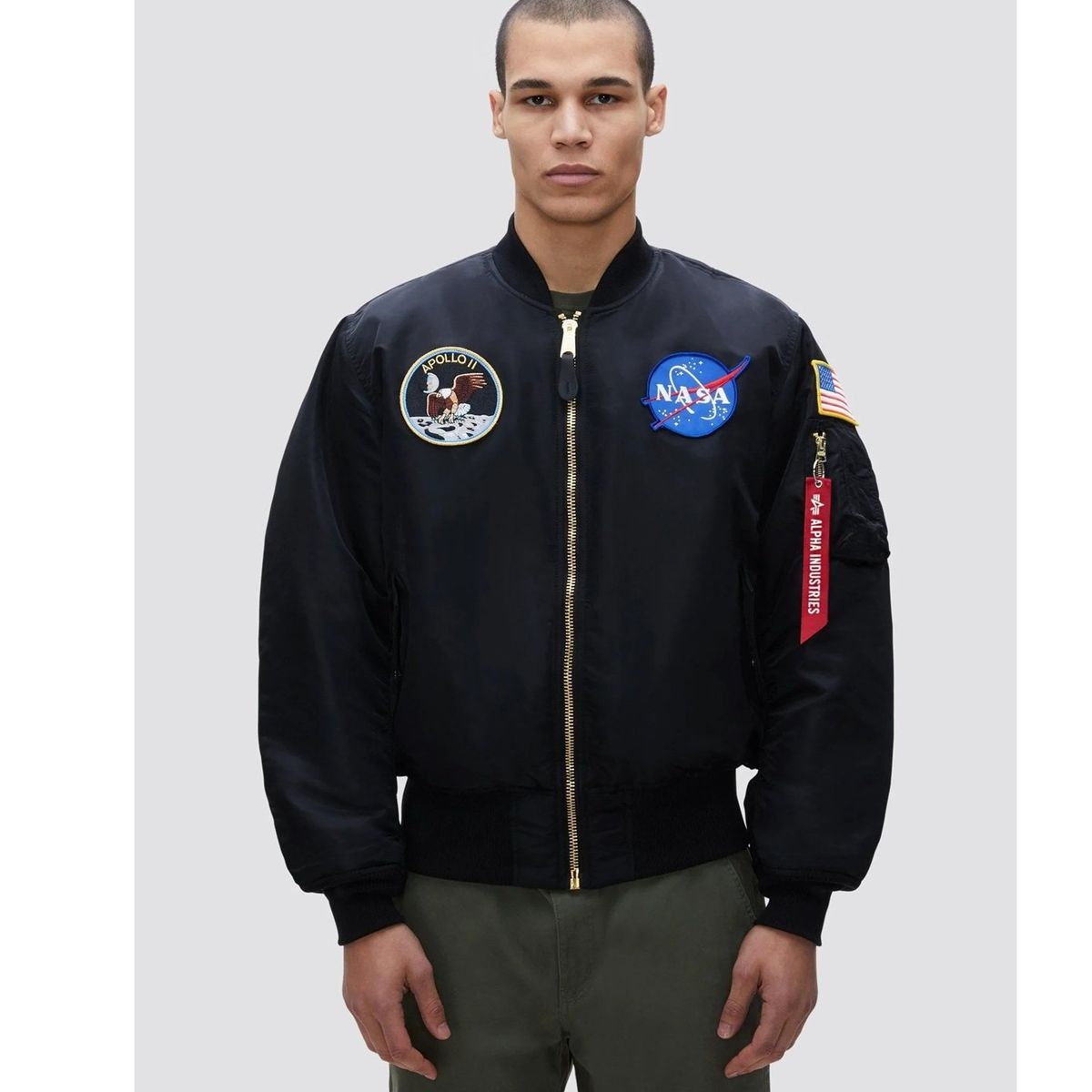 ALPHA INDUSTRIES - Chaqueta Alpha Industries de Piloto Apollo Ma-1 Bomber Jacket