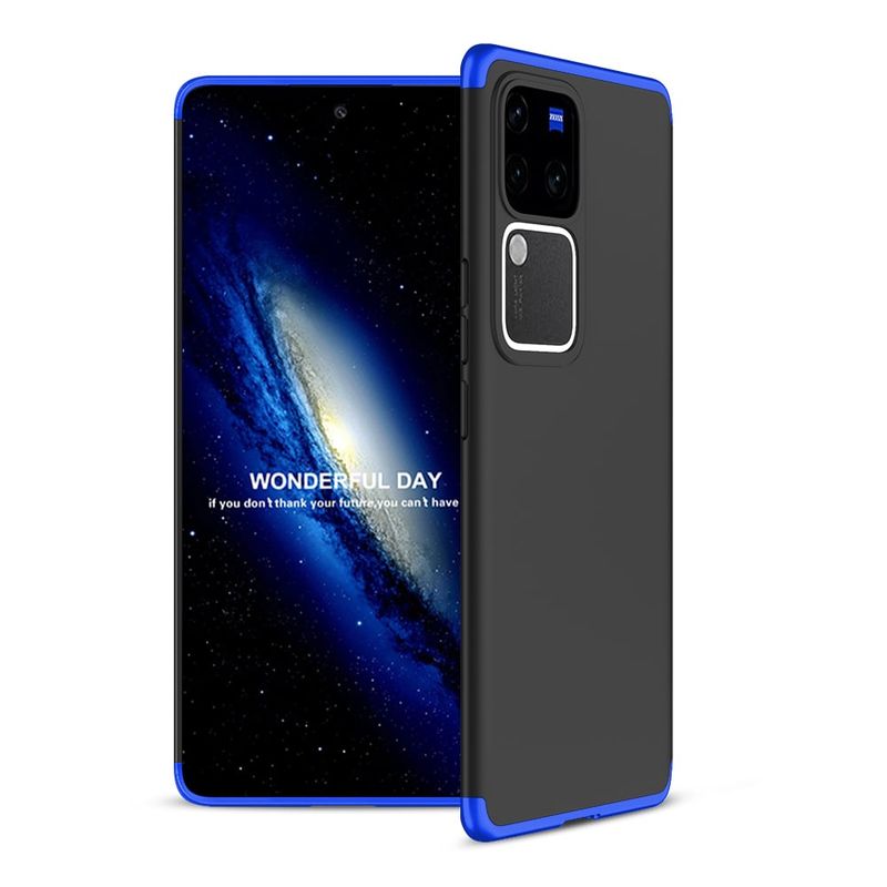 GENERICO - Funda Carcasa Estuche Protector Para Vivo V30 - V30 Pro Negro Azul