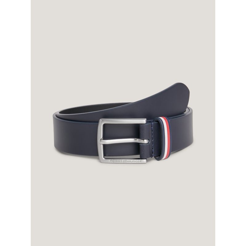 TOMMY HILFIGER - Cinturón blanco essential de niño en cuero Tommy Hilfiger
