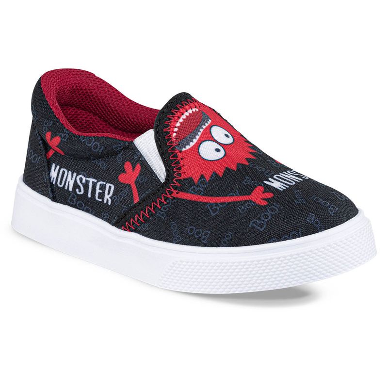 LOS GOMOSOS - Tenis Casuales Fast Negro para Niño Los Gomosos