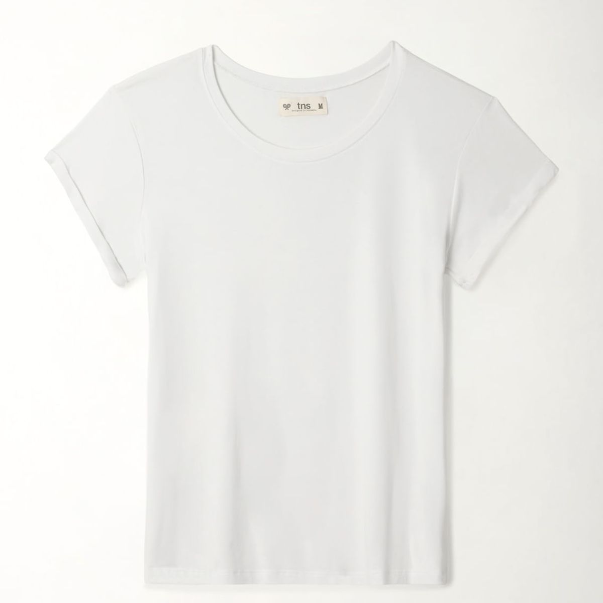 TENNIS - Camiseta manga corta blanca para mujer