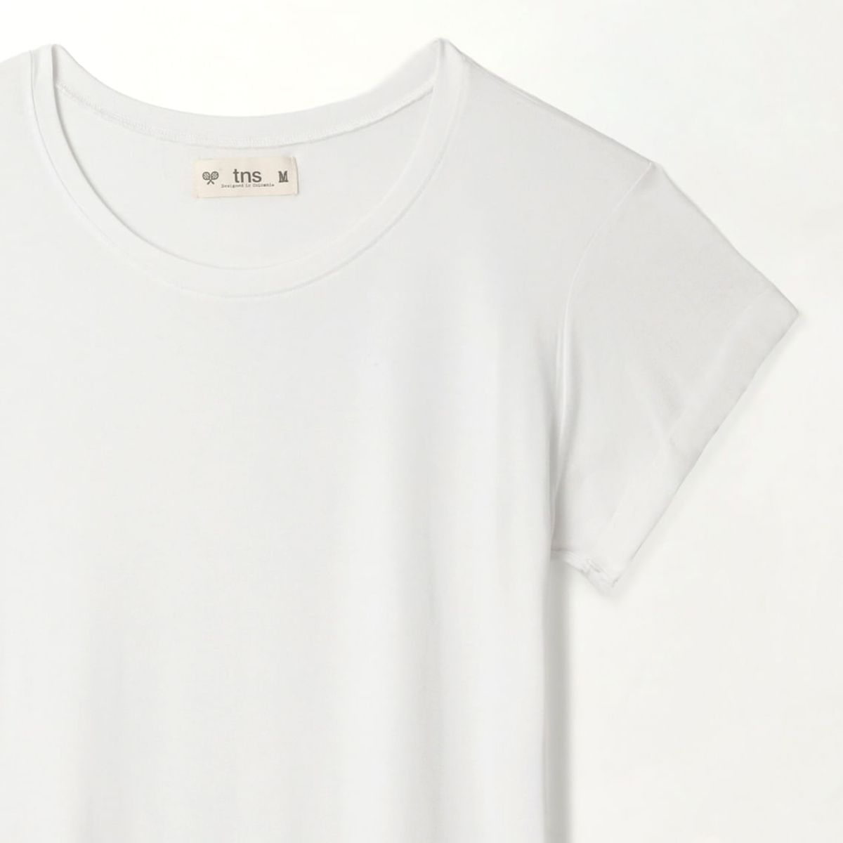 TENNIS - Camiseta manga corta blanca para mujer