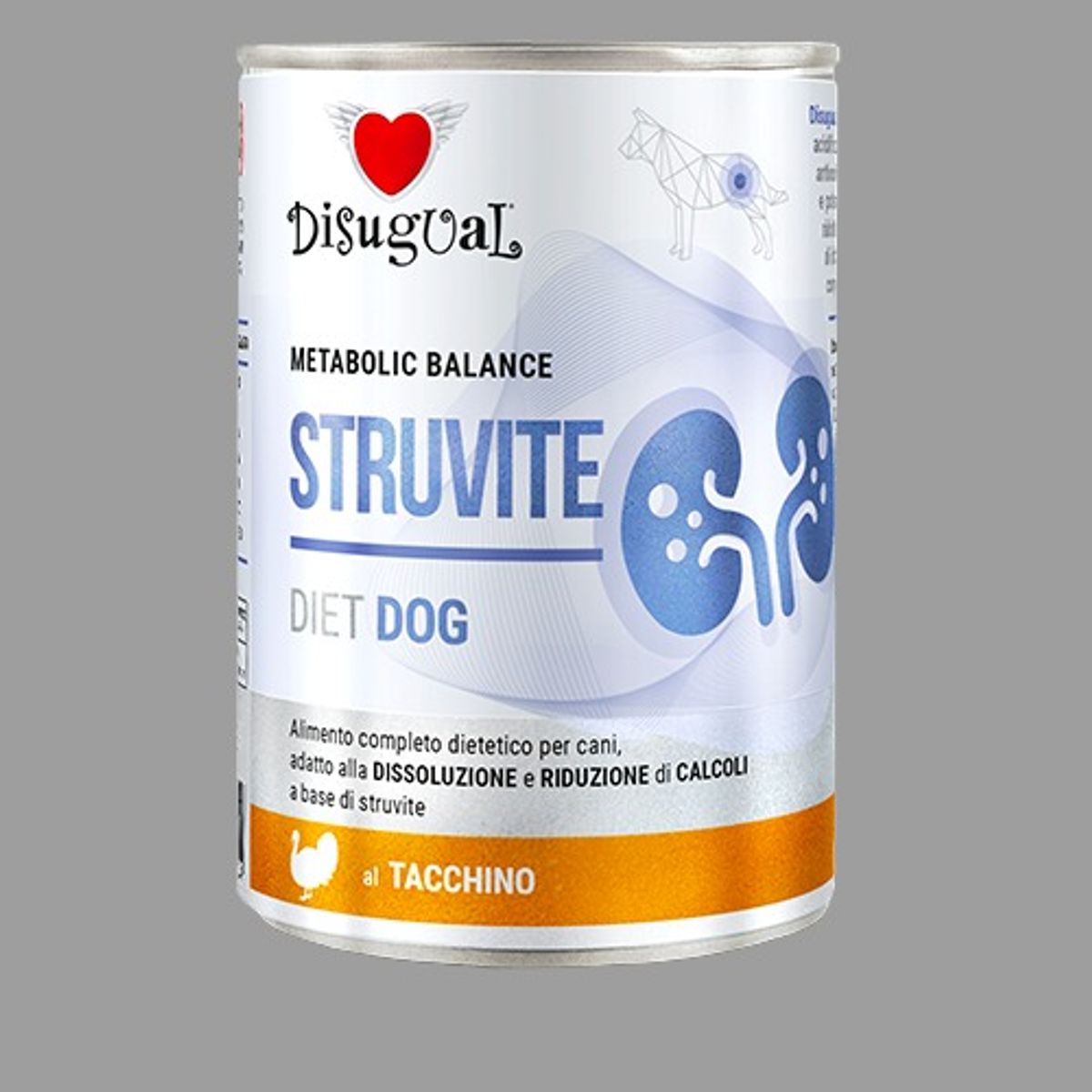 GENERICO - Disugual Alimento Dietético Paté Pavo Perros Struvita 400gr