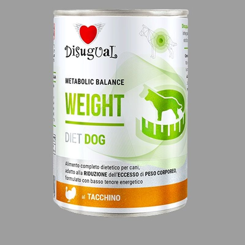 GENERICO - Disugual Paté Perros Pavo Control Peso 400gr