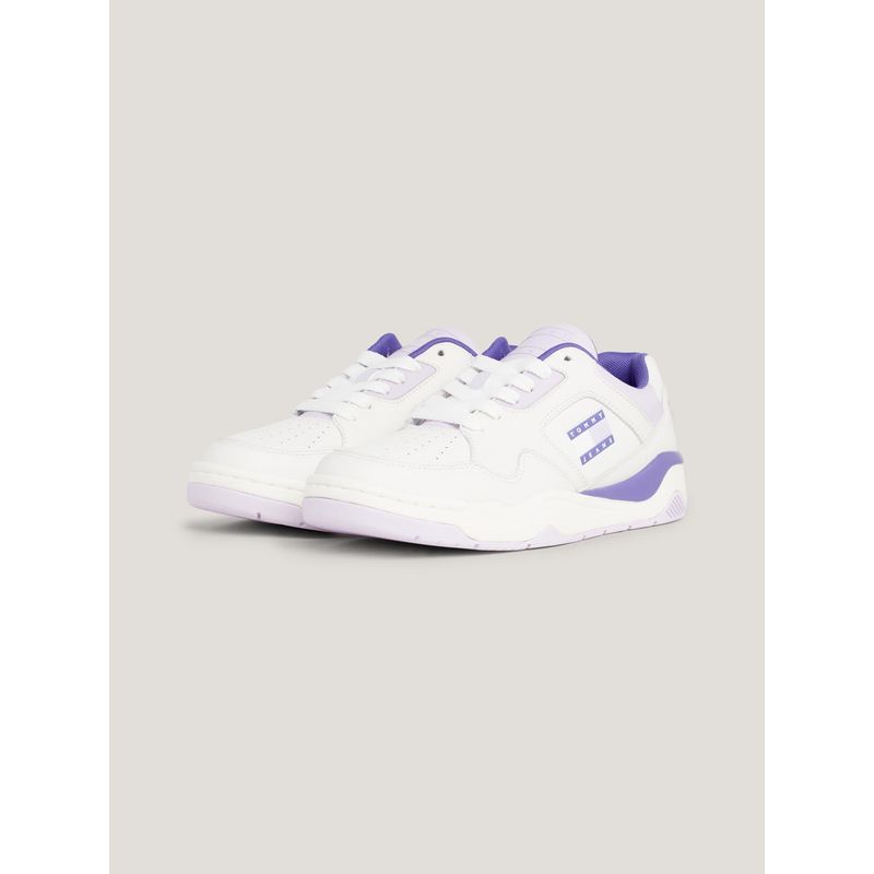 TOMMY HILFIGER - Tenis Blanco De Suela Con Cámara de Aire Para Mujer Tommy Hilfiger