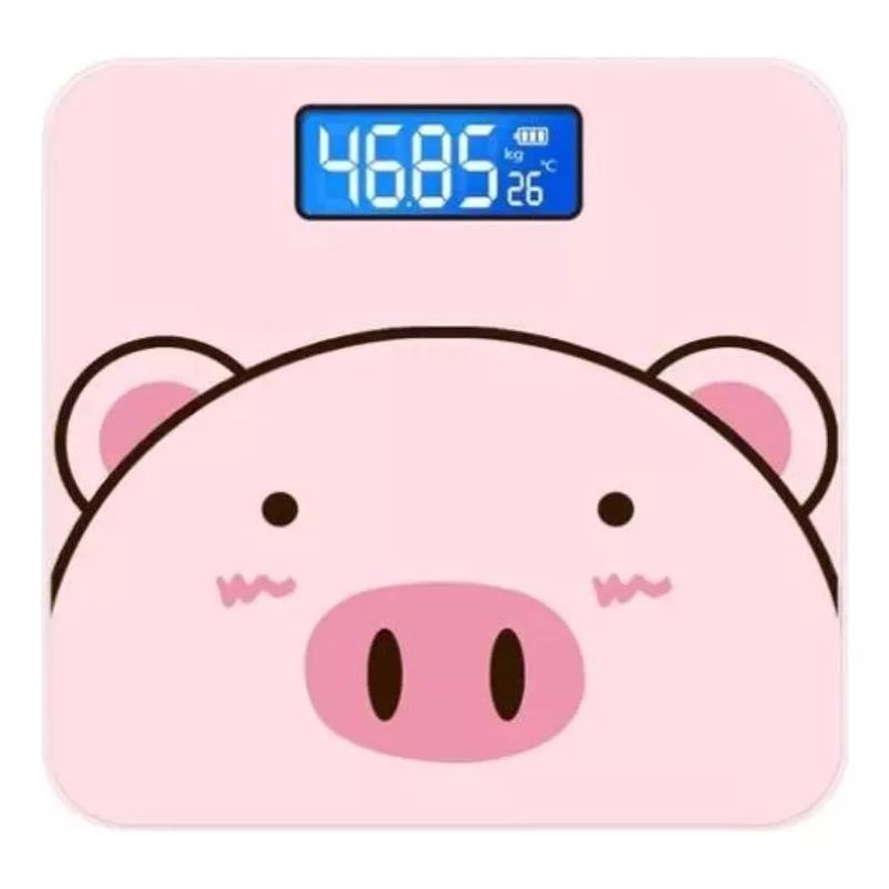 GENERICO - Bascula Digital Cerdito Recargable
