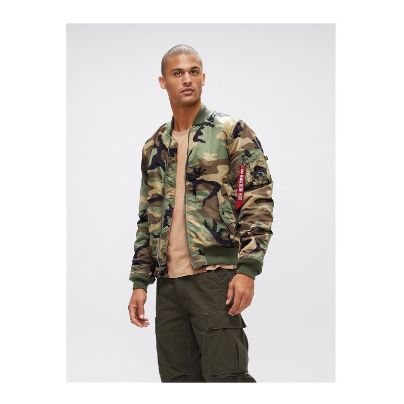 ALPHA INDUSTRIES - Chaqueta Alpha Industries de Piloto Ma-1 Slim Fit Bomber Jacket